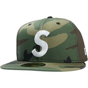 SUPREME シュプリーム 24AW Screw Ball S Logo New Era Woodland Camo ニューエラキャップ 緑 Size 【7　5/8(XL)】 【新古品・未使用品】 20823724
