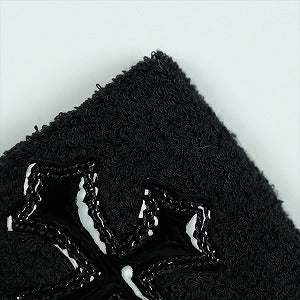 CHROME HEARTS クロム・ハーツ ONLINE EXCLUSIVE SWEAT BANDS BLACK クロスパッチリストバンド 黒 Size 【フリー】 【新古品・未使用品】 20823769