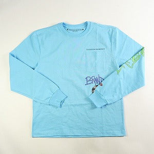 CHROME HEARTS クロム・ハーツ MATTY BOY PPO BRAIN NEW LS T-SHIRT BLUE ME ロンT 青 Size 【L】 【新古品・未使用品】 20823774