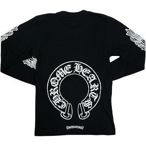 CHROME HEARTS クロム・ハーツ HORSESHOE L/S T-SHIRT BLACK ロンT 黒 Size 【XS】 【中古品-良い】 20823775