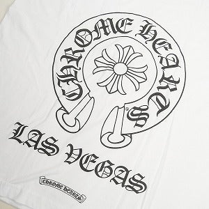 CHROME HEARTS クロム・ハーツ LAS VEGAS EXCLUSIVE HORSESHOE S/S TEE WHITE ラスベガス限定Tシャツ 白 Size 【L】 【新古品・未使用品】 20823781