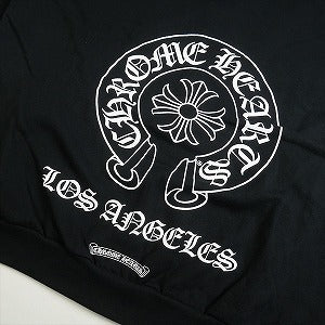 CHROME HEARTS クロム・ハーツ LOS ANGELES HORSESHOE ZIP HOODIE BLACK ロサンゼルス限定パーカー 黒 Size 【L】 【新古品・未使用品】 20823782