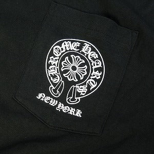 CHROME HEARTS クロム・ハーツ NEW YORK HORSESHOE S/S TEE Black ニューヨーク限定 Tシャツ 黒 Size 【L】 【新古品・未使用品】 20823788
