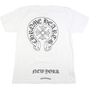 CHROME HEARTS クロム・ハーツ NEW YORK HORSESHOE S/S TEE WHITE ニューヨーク限定 Tシャツ 白 Size 【L】 【新古品・未使用品】 20823790