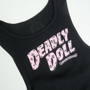 CHROME HEARTS クロム・ハーツ DEADLY DOLL RIB TANKTOP BLACK/MULTI タンクトップ 黒 Size 【L】 【新古品・未使用品】 20823794
