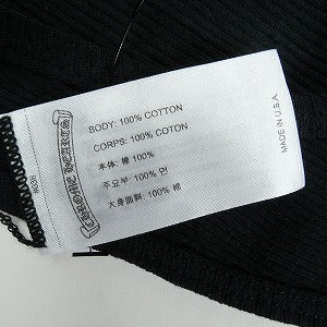 CHROME HEARTS クロム・ハーツ DEADLY DOLL RIB TANKTOP BLACK/MULTI タンクトップ 黒 Size 【XL】 【新古品・未使用品】 20823795