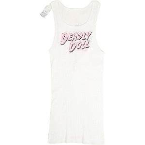 CHROME HEARTS クロム・ハーツ DEADLY DOLL RIB TANKTOP WHITE/MULTI タンクトップ 白 Size 【XL】 【新古品・未使用品】 20823796