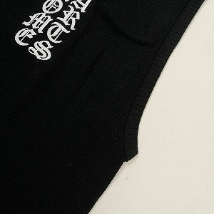 CHROME HEARTS クロム・ハーツ LINE VRTCL RIB TANKTOP BLACK タンクトップ 黒 Size 【XL】 【新古品・未使用品】 20823798