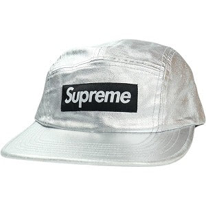 SUPREME シュプリーム 25SS Washed Chino Camp Cap Silver キャンプキャップ 銀 Size 【フリー】 【新古品・未使用品】 20823822