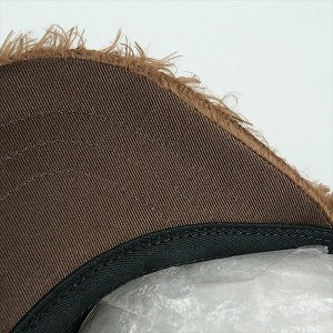 SUPREME シュプリーム 24AW Fuzzy Camp Cap Brown キャンプキャップ 茶 Size 【フリー】 【新古品・未使用品】 20823824