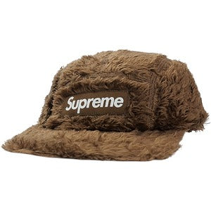 SUPREME シュプリーム 24AW Fuzzy Camp Cap Brown キャンプキャップ 茶 Size 【フリー】 【新古品・未使用品】 20823824