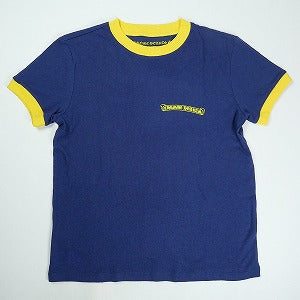 CHROME HEARTS クロム・ハーツ ROLLER SKATES SS HORSESHOE NAVY/YELLOW レディースTシャツ 紺 Size 【レディースM】 【新古品・未使用品】 20823834