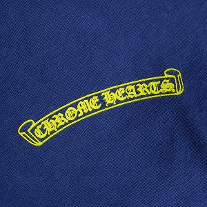 CHROME HEARTS クロム・ハーツ ROLLER SKATES SS HORSESHOE NAVY/YELLOW レディースTシャツ 紺 Size 【レディースM】 【新古品・未使用品】 20823834