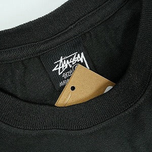 STUSSY ステューシー 25SS CALI GROWN TEE PIGMENT DYED Faded Black Tシャツ 黒 Size 【L】 【新古品・未使用品】 20823908