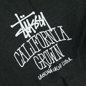 STUSSY ステューシー 25SS CALI GROWN TEE PIGMENT DYED Faded Black Tシャツ 黒 Size 【L】 【新古品・未使用品】 20823908