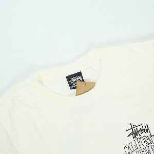 STUSSY ステューシー 25SS CALI GROWN TEE PIGMENT DYED Natural Tシャツ 白 Size 【L】 【新古品・未使用品】 20823912