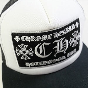 CHROME HEARTS クロム・ハーツ CH TRUCKER CAP WHITE/BLACK CHロゴメッシュキャップ 白黒 Size 【フリー】 【新古品・未使用品】 20823916