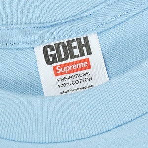 SUPREME シュプリーム ×GOODENOUGH 25SS End Racism Tee Powder Blue Tシャツ 水色 Size 【M】 【新古品・未使用品】 20823917
