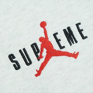 SUPREME シュプリーム ×NIKE Jordan 24AW Hooded Sweatshirt Ash Grey パーカー 薄灰 Size 【M】 【中古品-良い】 20823919