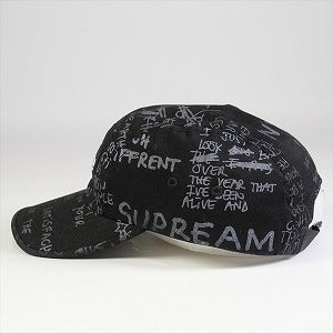 SUPREME シュプリーム 23SS Gonz Poems Camp Cap Black キャンプキャップ 黒 Size 【フリー】 【新古品・未使用品】 20823920
