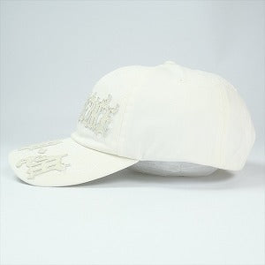 SUPREME シュプリーム 25SS Leather Applique 6-Panel White キャップ 白 Size 【フリー】 【新古品・未使用品】 20823922