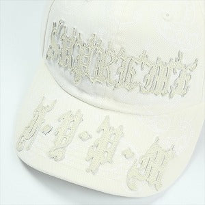 SUPREME シュプリーム 25SS Leather Applique 6-Panel White キャップ 白 Size 【フリー】 【新古品・未使用品】 20823922