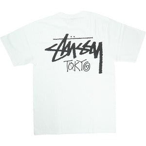 STUSSY ステューシー STOCK TOKYO TEE WHITE 東京限定Tシャツ 白 Size 【S】 【中古品-ほぼ新品】 20823937