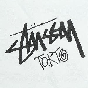 STUSSY ステューシー STOCK TOKYO TEE WHITE 東京限定Tシャツ 白 Size 【S】 【中古品-ほぼ新品】 20823937