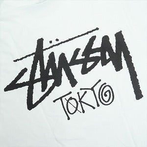 STUSSY ステューシー STOCK TOKYO TEE WHITE 東京限定Tシャツ 白 Size 【S】 【中古品-ほぼ新品】 20823937