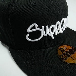 SUPREME シュプリーム 22SS Handstyle New Era Black キャップ 黒 Size 【7　5/8(XL)】 【中古品-ほぼ新品】 20823956