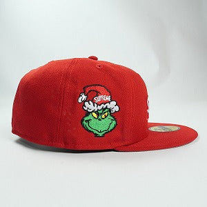 SUPREME シュプリーム 24AW Grinch Box Logo New Era Red キャップ 赤 Size 【7　5/8(XL)】 【中古品-ほぼ新品】 20823959