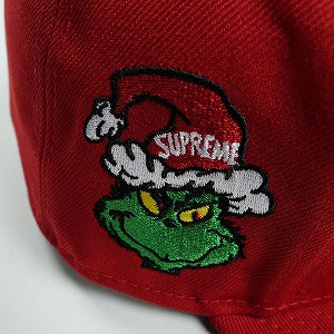 SUPREME シュプリーム 24AW Grinch Box Logo New Era Red キャップ 赤 Size 【7　5/8(XL)】 【中古品-ほぼ新品】 20823959