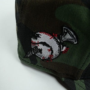 SUPREME シュプリーム 24AW Screw Ball S Logo New Era Woodland Camo ニューエラキャップ 緑 Size 【7　5/8(XL)】 【中古品-ほぼ新品】 20823961
