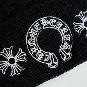 CHROME HEARTS クロム・ハーツ HORSESHOE CROSS WOOL BEANIE BLACK ビーニー 黒 Size 【フリー】 【新古品・未使用品】 20823978