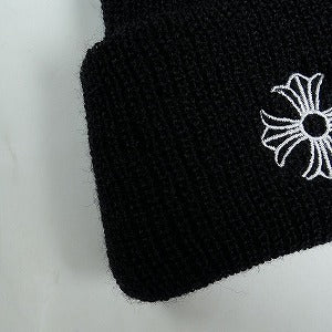 CHROME HEARTS クロム・ハーツ HORSESHOE CROSS WOOL BEANIE BLACK ビーニー 黒 Size 【フリー】 【新古品・未使用品】 20823978