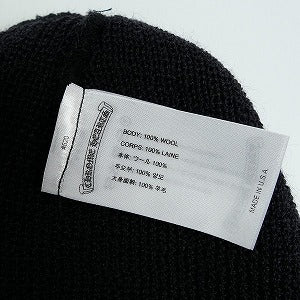 CHROME HEARTS クロム・ハーツ HORSESHOE CROSS WOOL BEANIE BLACK ビーニー 黒 Size 【フリー】 【新古品・未使用品】 20823978