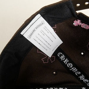 CHROME HEARTS クロム・ハーツ 5 PANEL CAP BSBL BRN/PNK クロスパッチ付きキャップ 茶 Size 【フリー】 【新古品・未使用品】 20823980