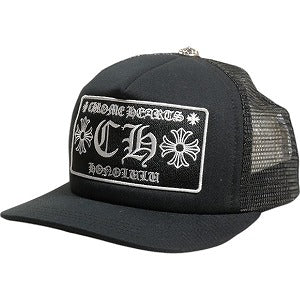 CHROME HEARTS クロム・ハーツ HONOLULU TRUCKER CAP BLACK ホノルル限定メッシュキャップ 黒 Size 【フリー】 【新古品・未使用品】 20823982