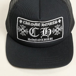 CHROME HEARTS クロム・ハーツ HONOLULU TRUCKER CAP BLACK ホノルル限定メッシュキャップ 黒 Size 【フリー】 【新古品・未使用品】 20823982