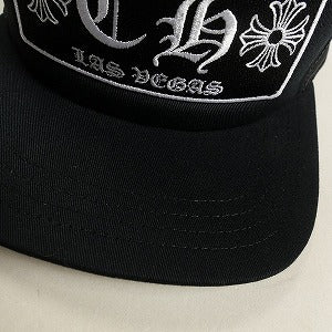 CHROME HEARTS クロム・ハーツ LAS VEGAS TRUCKER CAP BLACK ラスベガス限定メッシュキャップ 黒 Size 【フリー】 【新古品・未使用品】 20823983
