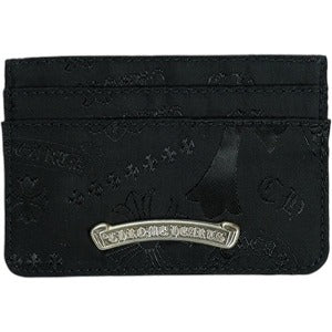 CHROME HEARTS クロム・ハーツ DOUBLE SIDE CARD CASE BLACK カードケース 黒 Size 【フリー】 【新古品・未使用品】 20823984