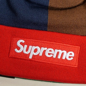 SUPREME シュプリーム 24AW New Era Box Logo Beanie Multi ボックスロゴビーニー マルチ Size 【フリー】 【中古品-ほぼ新品】 20824002