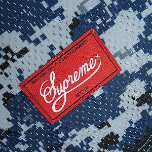 SUPREME シュプリーム 25SS S Logo Baseball Henley Digi Camo ベースボール半袖シャツ 青 Size 【XL】 【新古品・未使用品】 20824014
