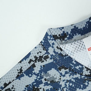 SUPREME シュプリーム 25SS S Logo Baseball Henley Digi Camo ベースボール半袖シャツ 青 Size 【XL】 【新古品・未使用品】 20824014
