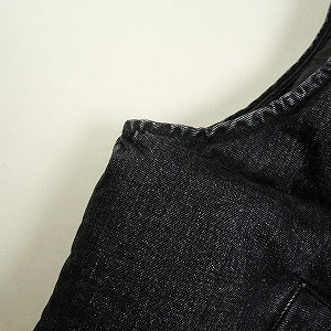 SUPREME シュプリーム ×NIKE 24SS Denim Puffer Vest Black ベスト 黒 Size 【XL】 【新古品・未使用品】 20824015