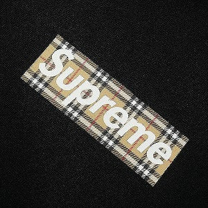 SUPREME シュプリーム ×Burberry 22SS Box Logo Hooded Sweatshirt Black ボックスロゴパーカー 黒 Size 【M】 【新古品・未使用品】 20824016
