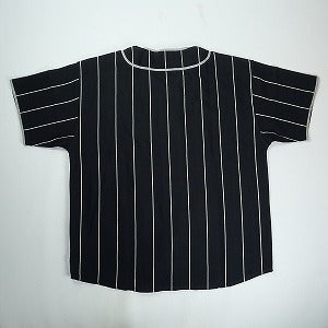 WTAPS ダブルタップス 25SS Stripe Baseball Shirt Navy 半袖ベースボールジャージ 紺 Size 【XL】 【新古品・未使用品】 20824017