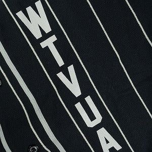 WTAPS ダブルタップス 25SS Stripe Baseball Shirt Navy 半袖ベースボールジャージ 紺 Size 【XL】 【新古品・未使用品】 20824017