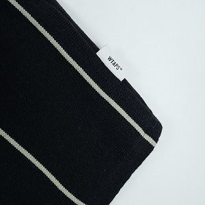 WTAPS ダブルタップス 25SS Stripe Baseball Shirt Navy 半袖ベースボールジャージ 紺 Size 【XL】 【新古品・未使用品】 20824017