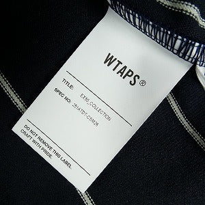 WTAPS ダブルタップス 25SS Stripe Baseball Shirt Navy 半袖ベースボールジャージ 紺 Size 【XL】 【新古品・未使用品】 20824017